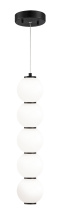Matteo Lighting C82406OB - Dango Oxidized Black Pendant