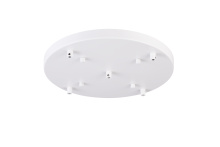 Matteo Lighting CP0105WH - Multi Ceiling Canopy (Line Voltage) White Canopy