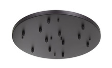 Matteo Lighting CP0112BK - Multi Ceiling Canopy (Line Voltage) Black Canopy
