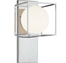 Matteo Lighting S03801CH - Squircle Chrome Wall Sconce