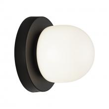 Matteo Lighting S14501MB - Pizzazz Matte Black Wall Sconce