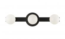Matteo Lighting S14503MB - Pizzazz Matte Black Wall Sconce