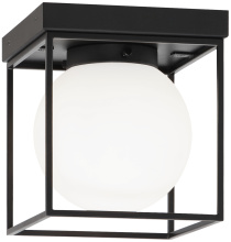 Matteo Lighting X03801BK - Squircle Black Ceiling Mount