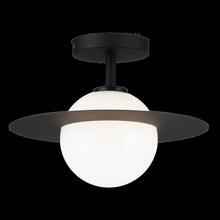 Matteo Lighting X60401BKOP - Saturn Black Flush Mounts