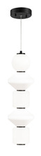 Matteo Lighting C82416OB - Dango Oxidized Black Pendant