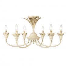 Golden Canada 0846-6SF AI - 6 Light Semi-Flush