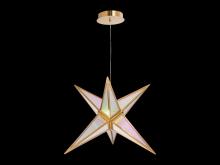 Golden Canada 1555-30 RG - Spectrum 30" LED Chandelier in Rose Gold