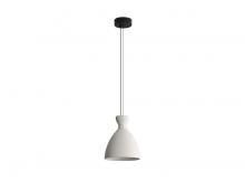 Golden Canada 2173-10 WCT - Aethera 10" LED Pendant in White Sandstone Cement