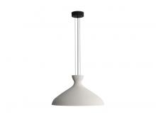 Golden Canada 2173-22 WCT - Aethera 22" LED Pendant in White Sandstone Cement