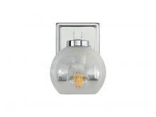 Golden Canada 3094-BA1 CH-ALA - Elliott 1-Light Vanity Light in Chrome with Alabaster Shade