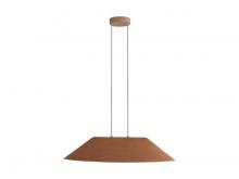Golden Canada 3133-P30 CO-BK - Faroe 30" LED Pendant in Coffee/Black