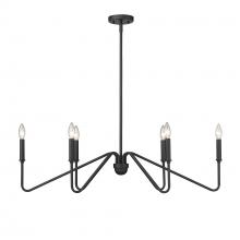 Golden Canada 3690-LP NB - Kennedy Linear Pendant in Natural Black