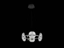 Golden Canada 5028-6 CH - Celestia LED 6 Light Chandelier in Chrome