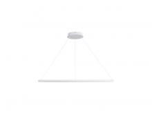 Golden Canada 5460-59 SNW - Veritas 59" LED Ring Chandelier in Sand White