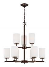 Generation Lighting 31162-710 - Nine Light Chandelier