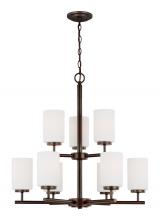 Generation Lighting 31162-710 - Nine Light Chandelier