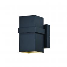Vaxcel International T0397 - Lavage 4-in LED Outdoor Wall Light Textured Black