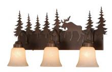 Vaxcel International VL55603BBZ - Yellowstone 3L Moose Vanity Burnished Bronze