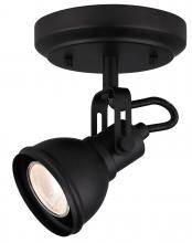 Canarm ICW622A01BK10 - POLO, ICW622A01BK10, MBK Color, 1 Lt Ceiling/Wall, 50W GU10, 5inch W x 5inch H