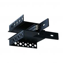 Kendal MSAR14-BLK - MAGNA Black Outer Corner recessed magnetic track joiner