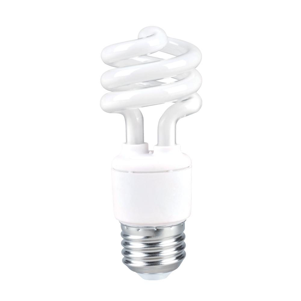 Compact Fluorescent Screw in lamps T2 Spiral E26 13 / 20 / 25W 4100K 120V Standard