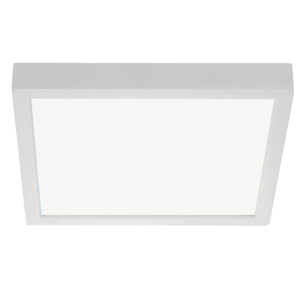 8IN LED Edge-lit  14W 120V 40K Dim White Frosted Square Wet STANDARD