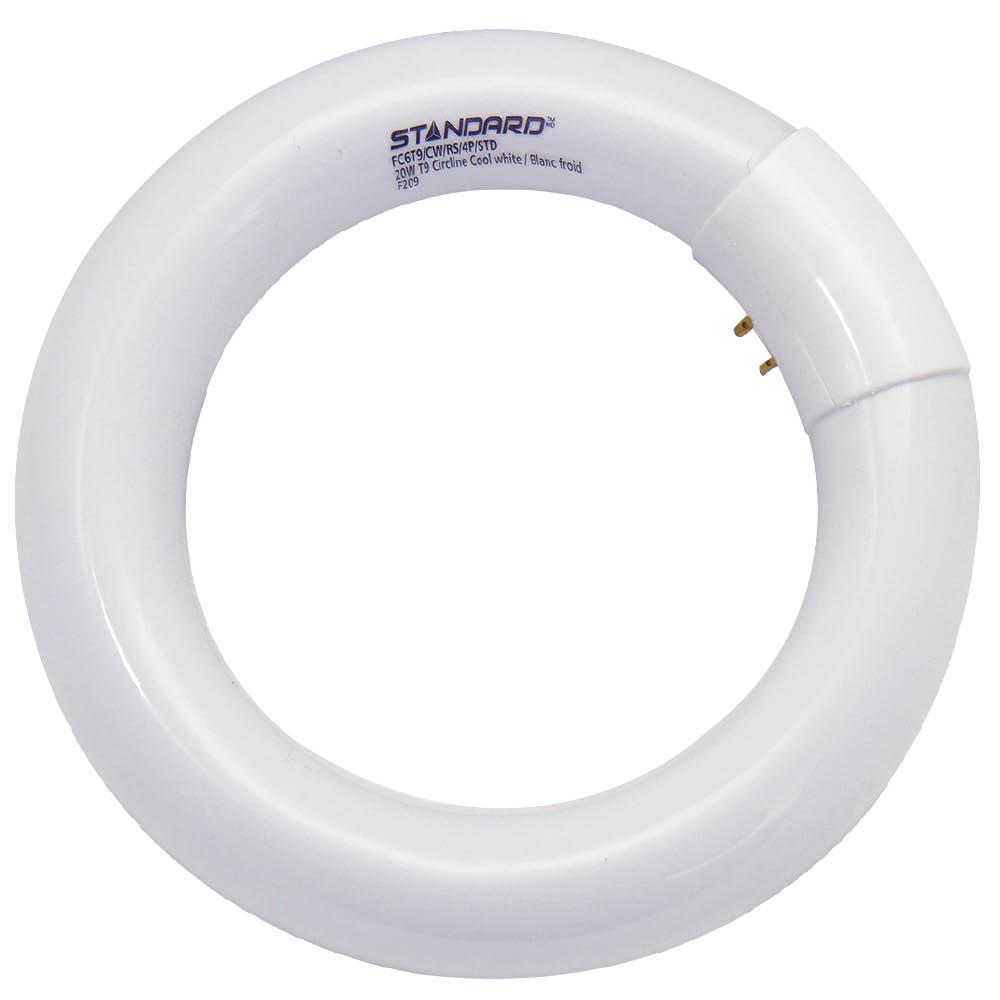 Fluorescent CIRCLINE T9 8IN G10q-4 Base 22W 4100K Rapid Start (RS) Standard