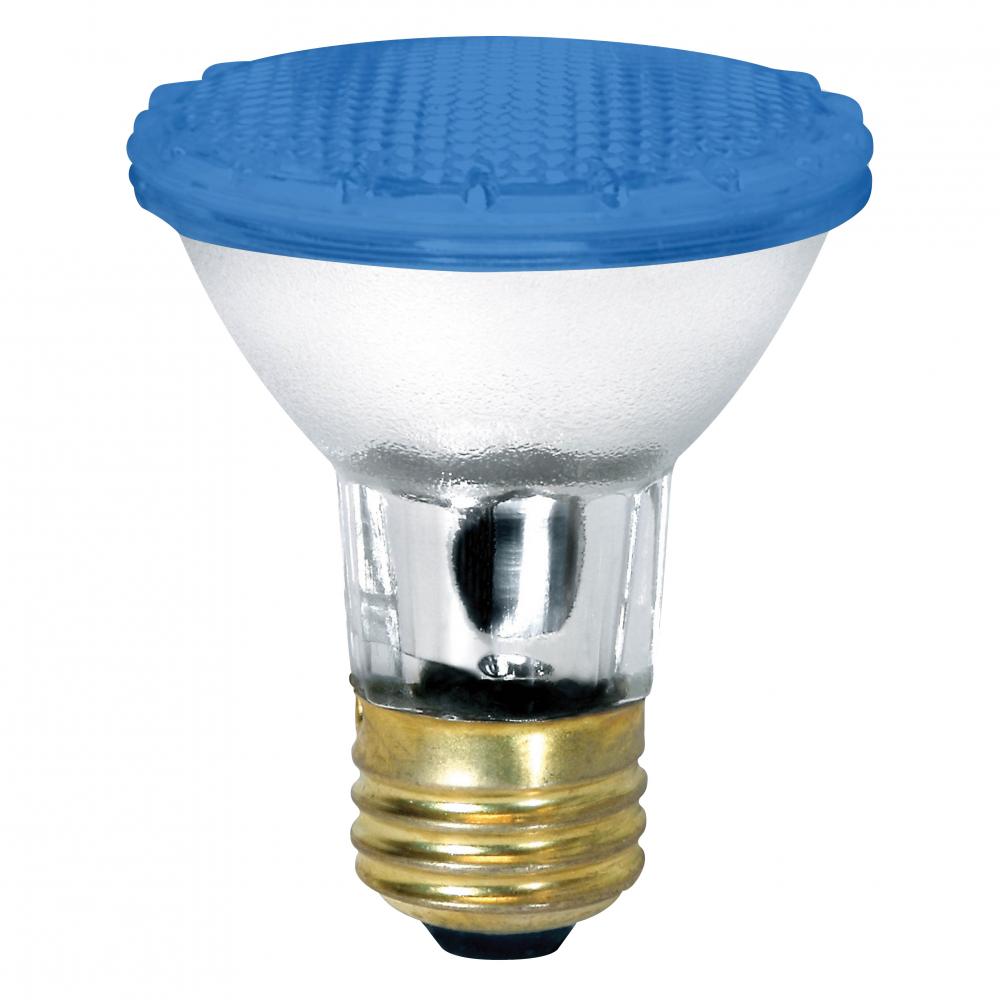 Halogen Coloured Reflector Lamp PAR20 E26 35W 130V DIM  Narrow Flood Clear Standard