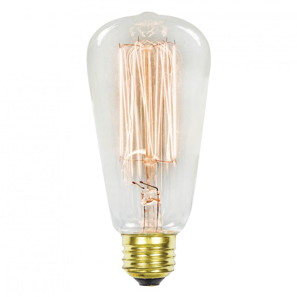 INCANDESCENT LONG LIFE AND ROUGH SERVICE LAMPS A19 / MED BASE E26 / 60W / 130V Standard