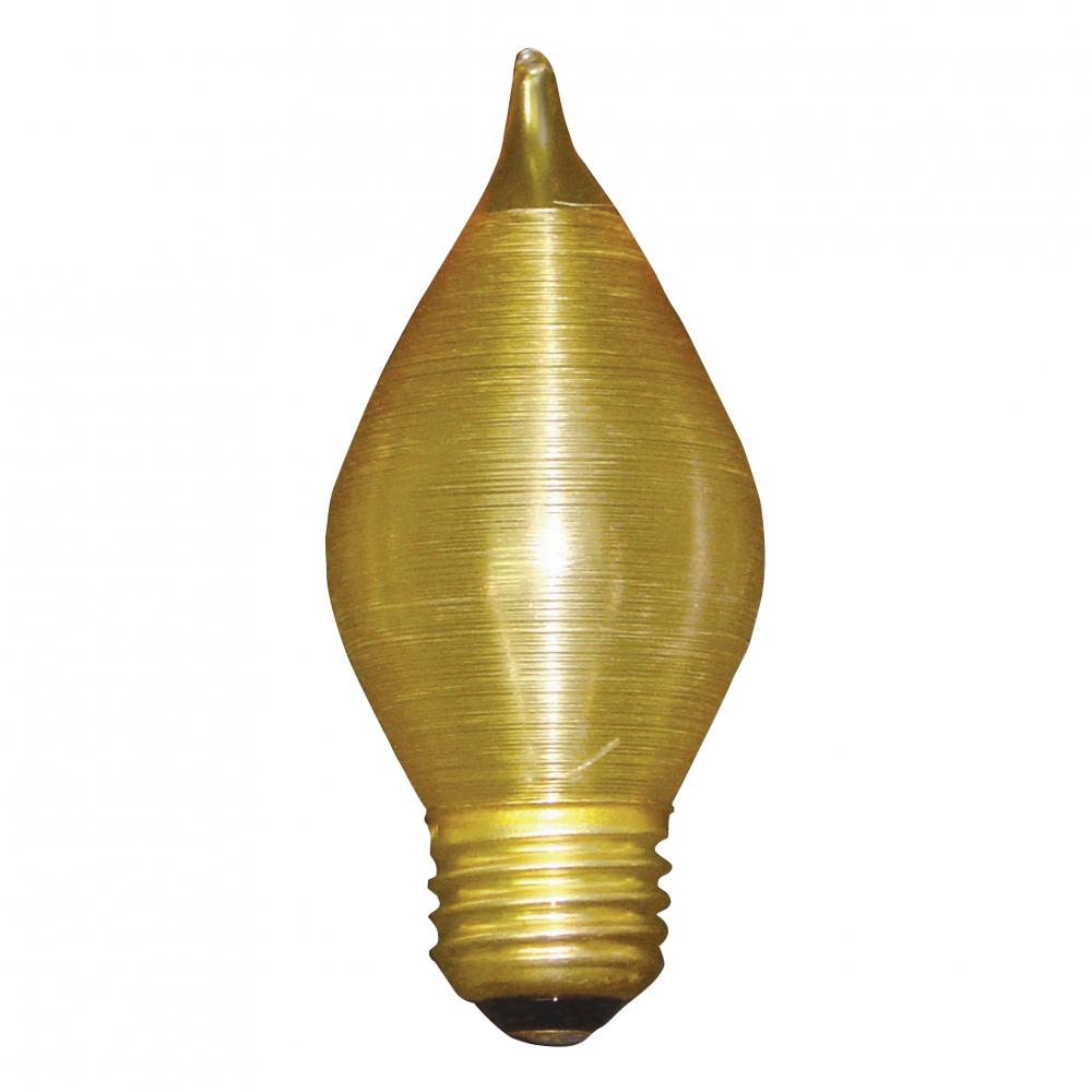 INCANDESCENT DECORATIVE CHANDELIER LAMPS C15 / MED BASE E26 / 40W / 130V Standard