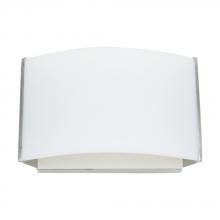 Standard Products 65838 - LED Wall Sconce/Vanity Single  10W 120V 30K Dim 6.8IN 120° Brushed Nickel Frosted STANDARD