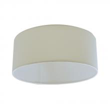 Standard Products 65689 - 14IN Drum Shade Beige LED Ceiling- mount Accessory STANDARD