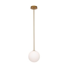 Artcraft AC11761BR - Aurelia Collection 1-Light Pendant Brass
