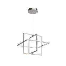 Kuzco Lighting Inc PD16320-BN - MONDRIAN 20" PENDANT BRUSHED NICKEL 84W, 120VAC WITH LED DRIVER, 3000K, 90CRI