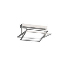 Kuzco Lighting Inc SF16316-BN - MONDRIAN 16" SEMI FLUSH BRUSHED NICKEL 47W, 120VAC WITH LED DRIVER, 3000K, 90CRI