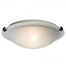 Galaxy Lighting 680112FR-ORB - Flush Mount - Oil Rubbed Bronze w/ Frosted Glass