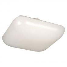 Galaxy Lighting L941919WH024A1 - LED Flush Mount Ceiling Light / Square Cloud Light - in White finish with White Acrylic Lens (Fluore