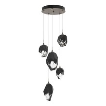 Hubbardton Forge - Canada 131139-SKT-LONG-05-BP0756 - Chrysalis 5-Light Mixed Crystal Pendant