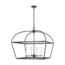 Visual Comfort & Co. Studio Collection CC1114SMS - Wide Lantern