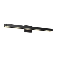 Dals VSW36-CC-BK - Rectangular swivel vanity wall sconce 36'' Black
