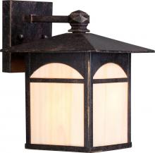 Nuvo 60/5651 - Canyon - 1 Light - Wall Lantern with Honey Stained Glass - Umber Bronze Finish Finish