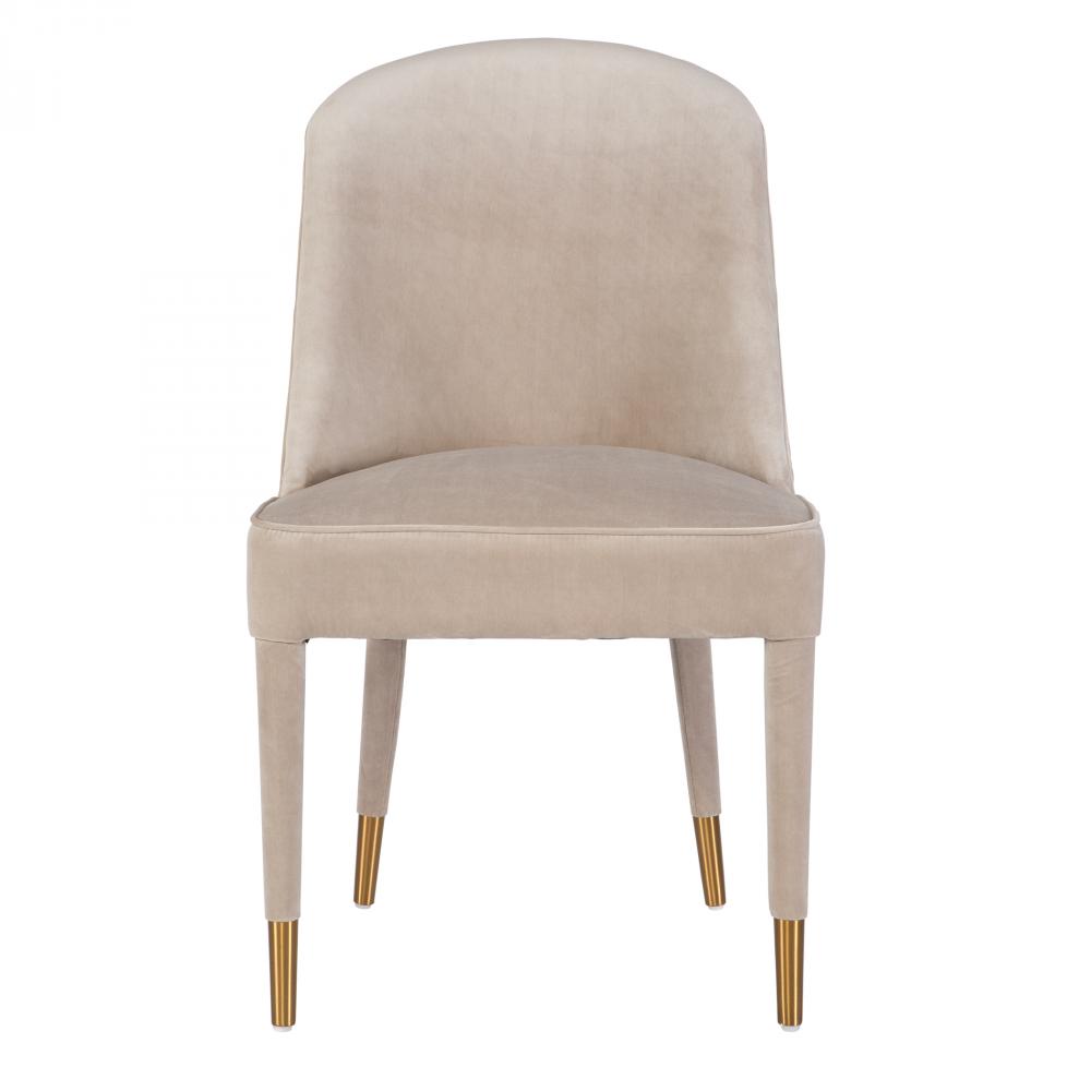 Uttermost Brie Armless Chair Champagne Set Of 2