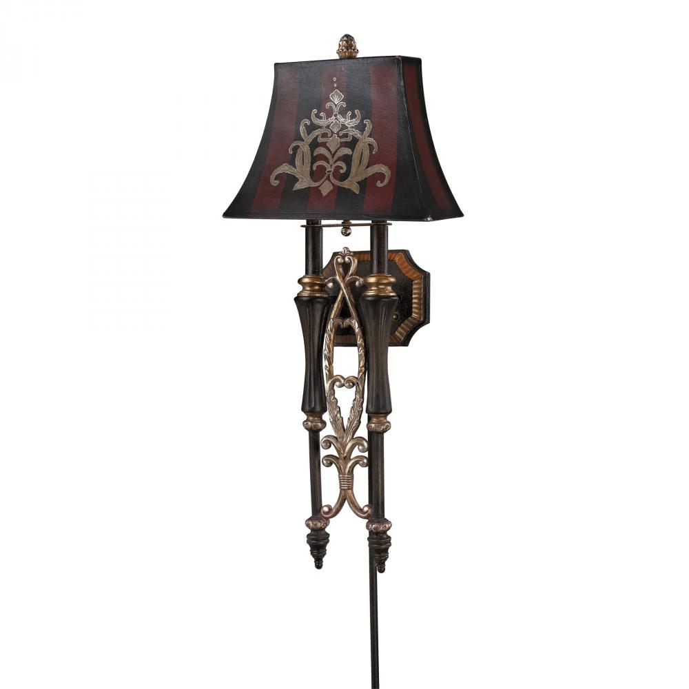 Torch Sconces 2 Light Double Torch Wall Sconce I