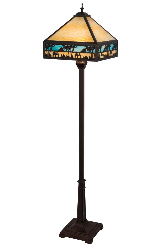 67 5 H Camel Mission Floor Lamp, Camel Color Table Lamps