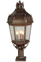 Meyda Tiffany 141105 - 15"W Royan Lantern Pier Mount