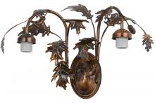 Meyda Tiffany 157209 - 20"W Oak Leaf & Acorn 2 LT Wall Sconce Hardware