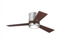 Visual Comfort & Co. Fan Collection 3CLYR42BSD-V1 - Clarity 42 LED - Brushed Steel